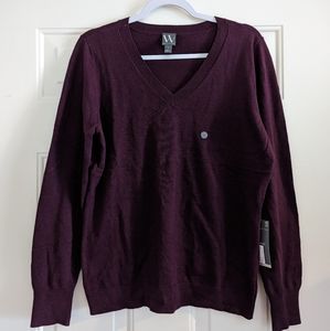 Womens Large Worthington sweater NWTs merlot